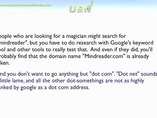 How to get a Good Domain Name For Your Business Website