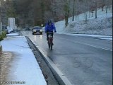 La nieve cubre el parque de Urkiola