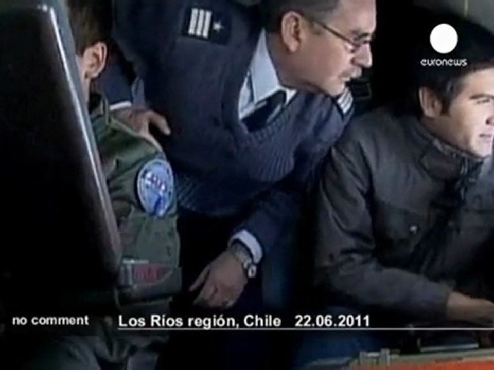 Nouvelles images du nuage de cendres au Chili - no comment