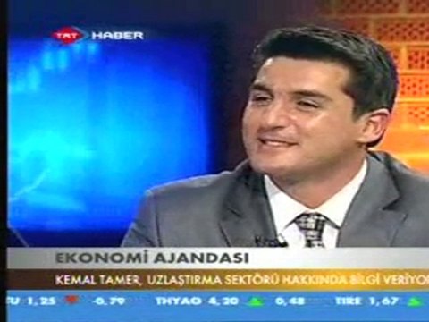 TAMER GROUP YÖNETİM KURULU BAŞKANI KEMAL TAMER TRT HABER'DE