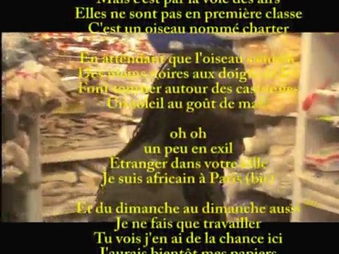 Tiken Jah Fakoly Africain à Paris