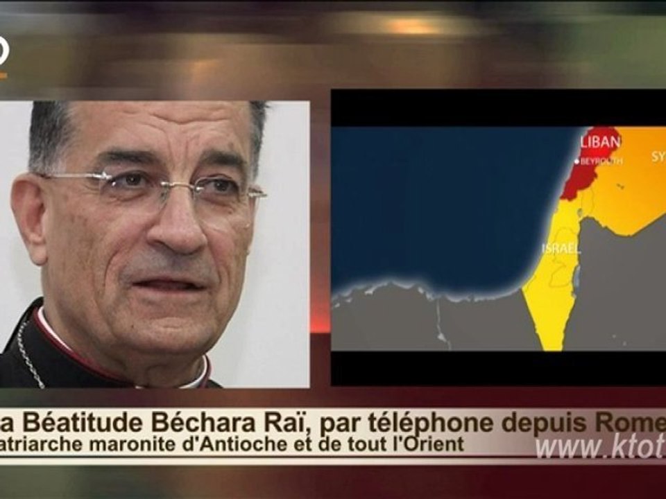 Liban, Syrie : réaction du Patriarche maronite