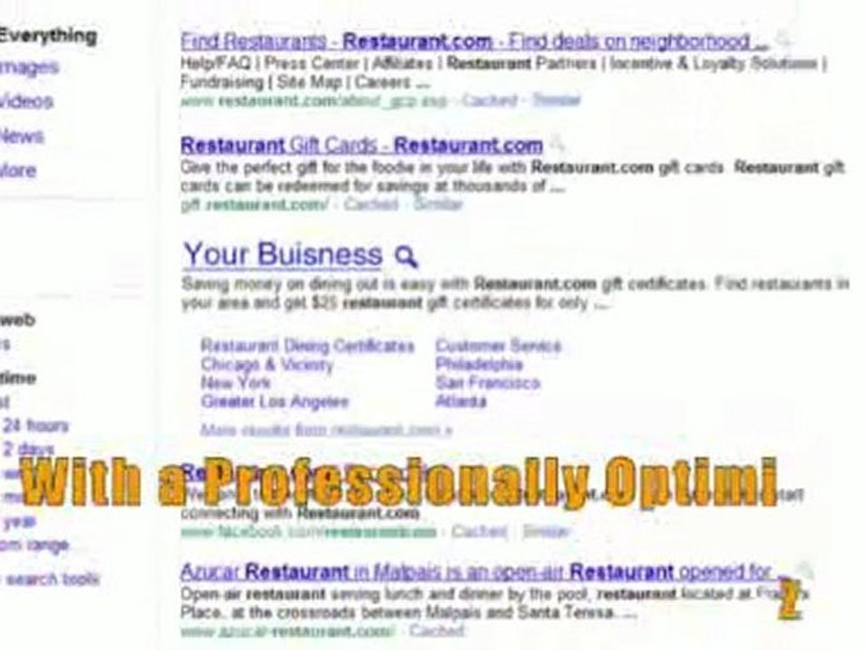 Seo Tips for Google Places by the Influence Engine Marketer