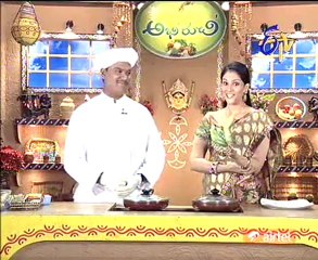 Abhiruchi -  Chama Dumpa masala kura  - ginger mint  -soya pachadi - 02