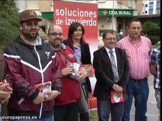 Jesús Iglesias y Pilar Suárez hacen campaña en Gozón