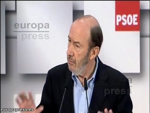 Rubalcaba: Centrados en ti, Zapatero
