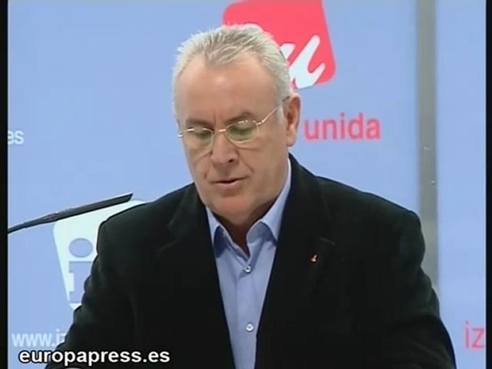 Cayo Lara rechaza elevar edad de jubilación