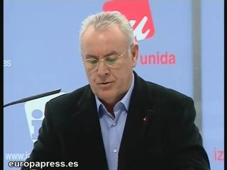 Cayo Lara rechaza elevar edad de jubilación