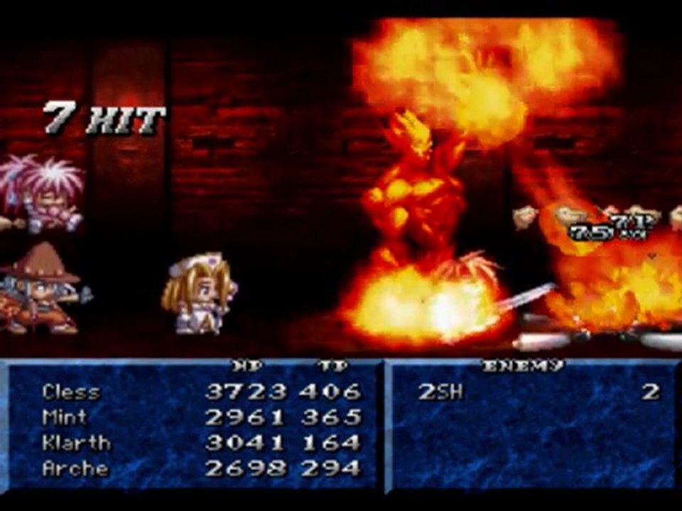 Tales of Phantasia : Boss 4400R &cie : No damage