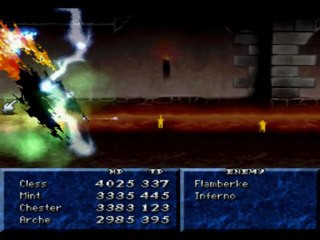 Tales of Phantasia : Boss Flamberk : No damage