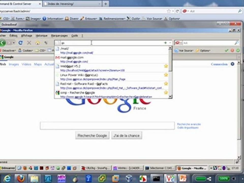 Client-side threats - Anatomy of Reverse Trojan attacks. Demo 1