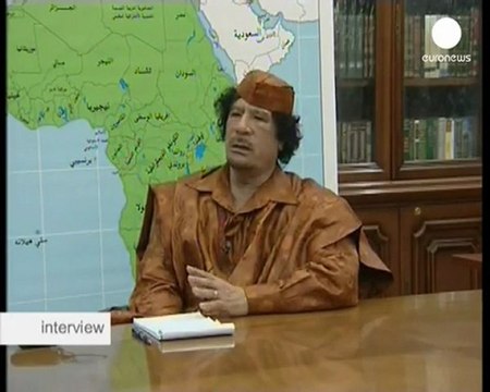 интервью - Муаммар Каддафи Лидер Ливии