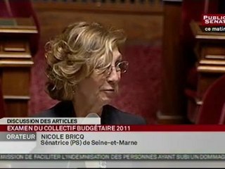 SEANCE,Projet de loi de finances rectificative pour 2011