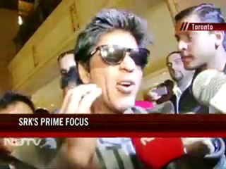 SRK reaches Toronto