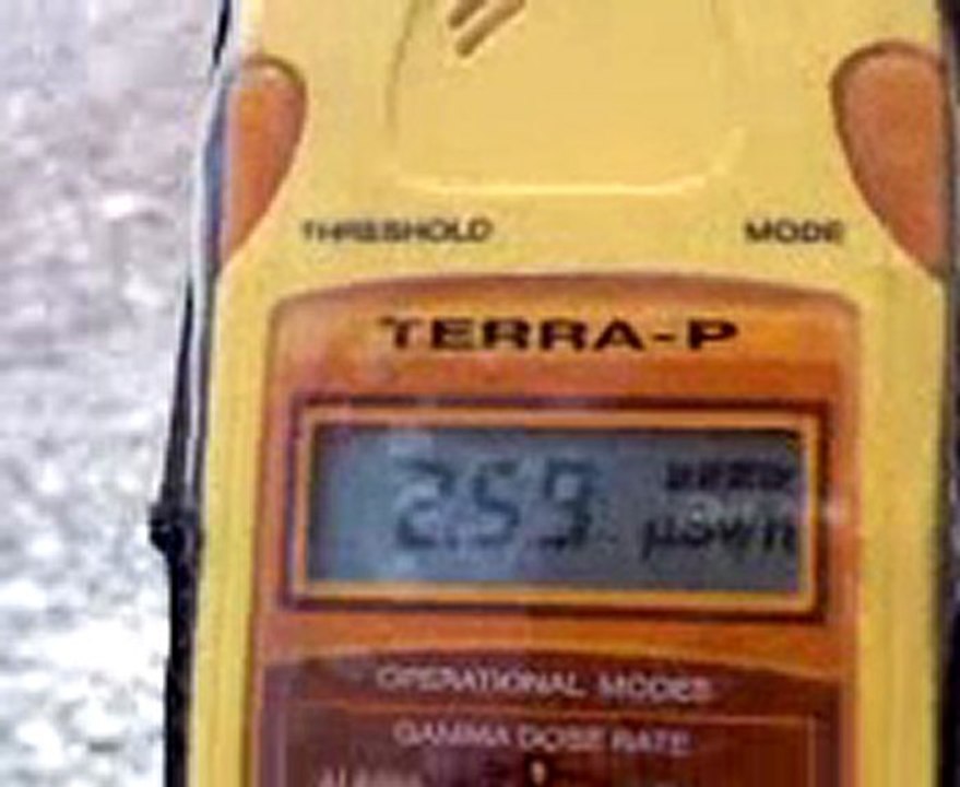 Radioactivité importante sur Menton côte d'azur pendant le festival de Cannes