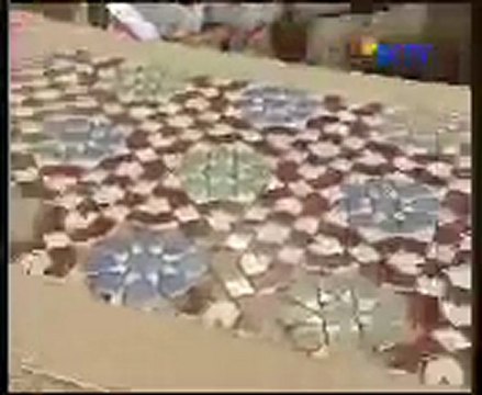 Moroccan mosaic from Indonesia;new technique in processing Zellij