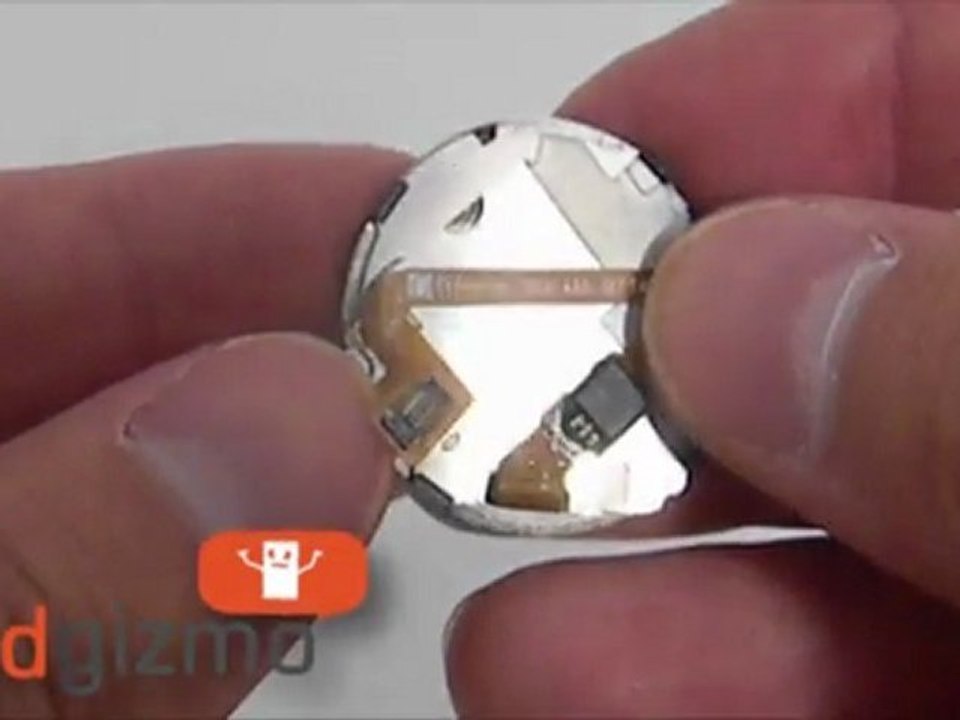 iPod 5th Generation Nano Parts: Silver Click Wheel