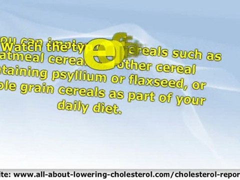 The best cholesterol lowering diet - How Effective It Is?
