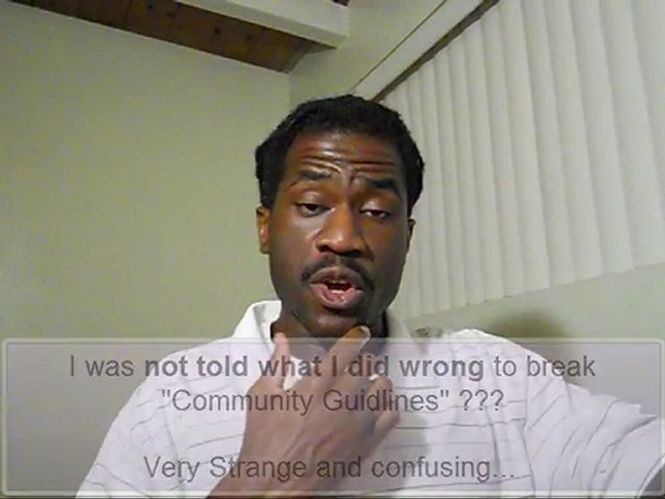 YouTube Did What?!? Deleted "Internet Home Business" Setup Success