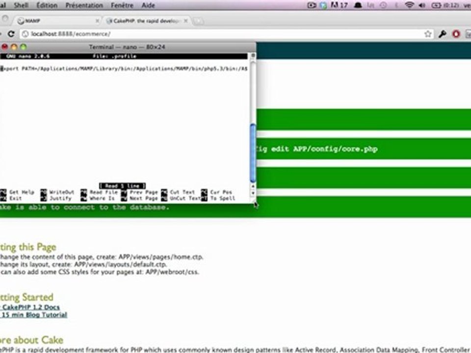 CakePHP: Créer un Ecommerce avec CakePHP - Deploiement du projet