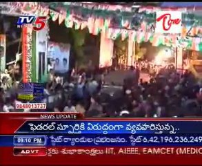 Jagan's Odarpu Yatra @ Ralli village - E.G.dist