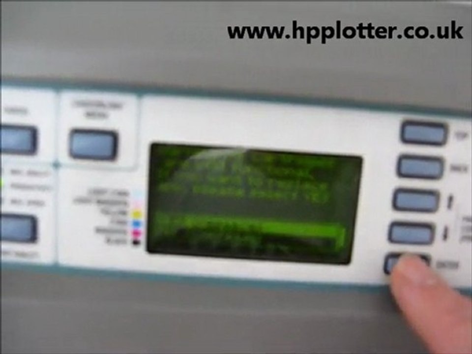 DesignJet 5000 & DesignJet 5500 replace ink