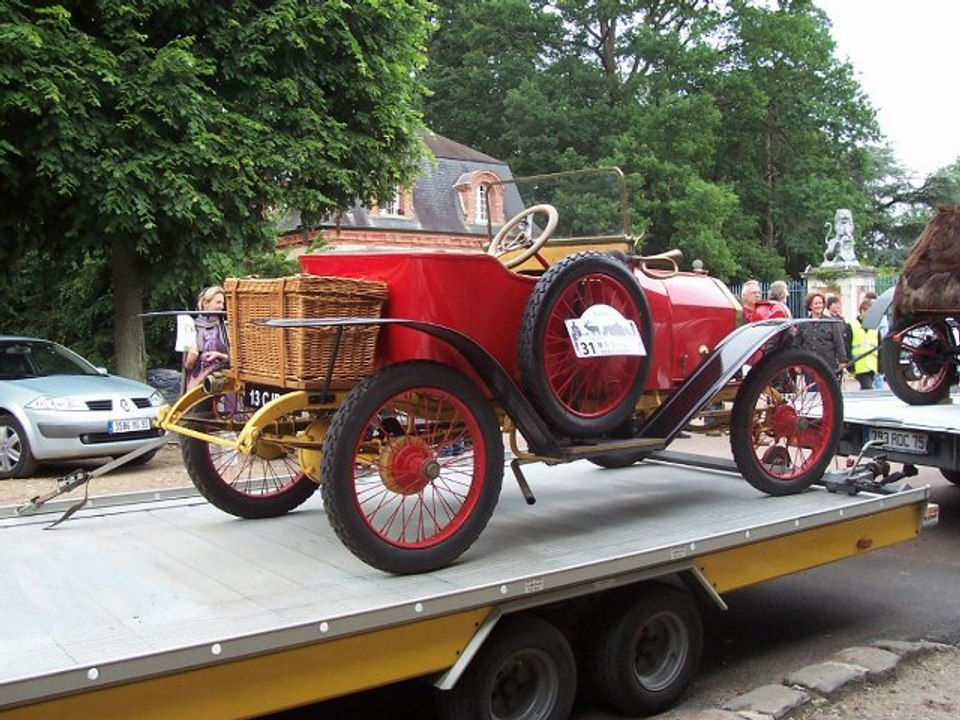 rallye de voitures anciennes