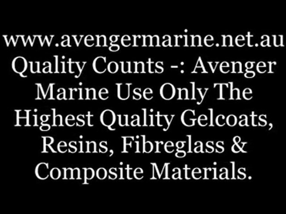 Melbourne Australia Fibreglass boat repairs and gelcoat restoration