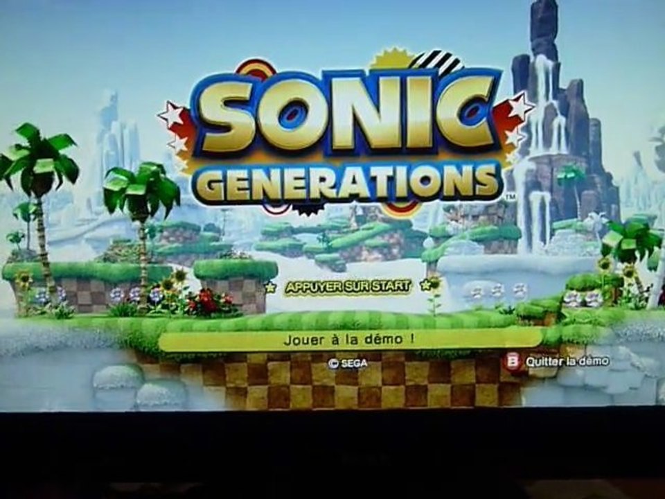 Sonic Generations demo