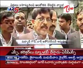 Telangana lawyers boycott courts