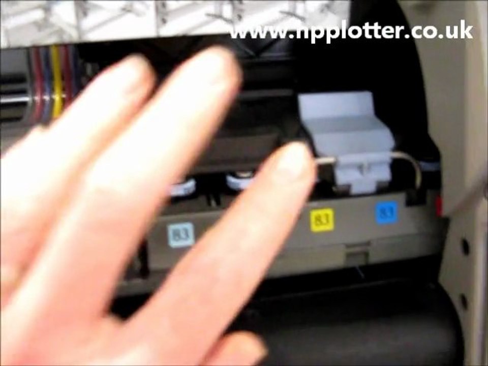 DesignJet 5000 check print head path error