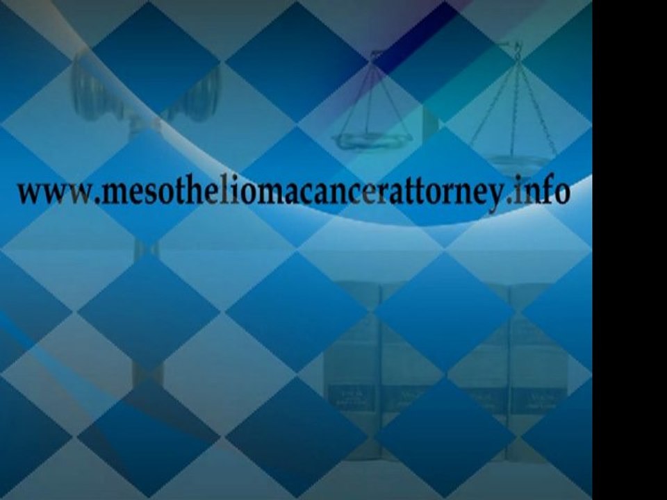 Mesothelioma Cancer Attorney - Lawyer
