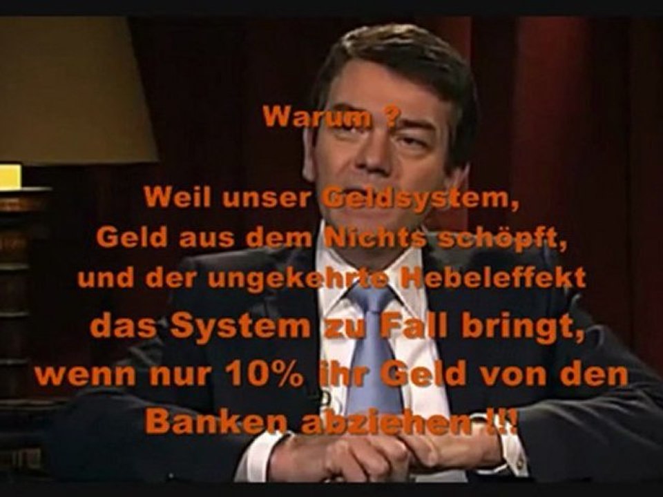 ORIGINAL: Merkel - Steinbrück 'Die SPAREINLAGEN sind SICHER' - wirklich??? (Einlagen der Sparer / Börsenbrief / Fachzeitschrift)