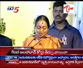 LokSabha Speaker Meera kumar @ Hyderabad, on a Convension Centre Inauguration