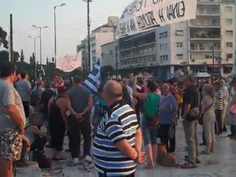 Αγανακτισμένοι Σύνταγμα 32η μερα 02