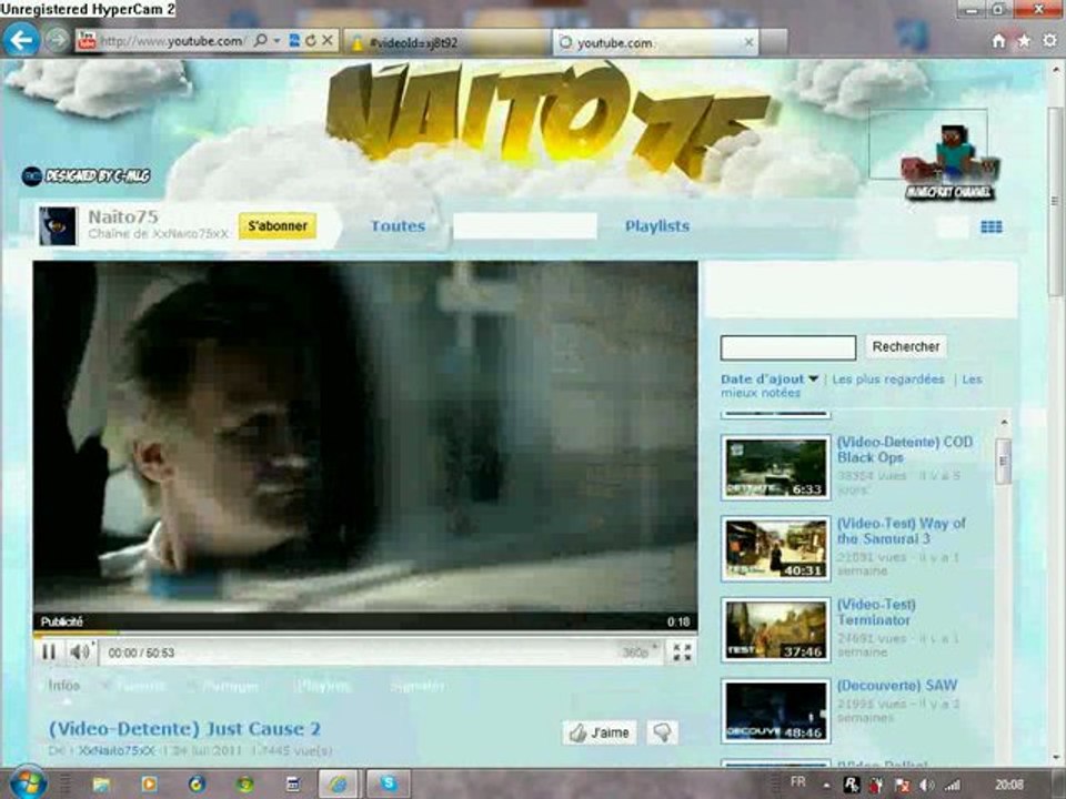 tuto comment aller sur ma page + les problème dans la video sont dans la déscr...