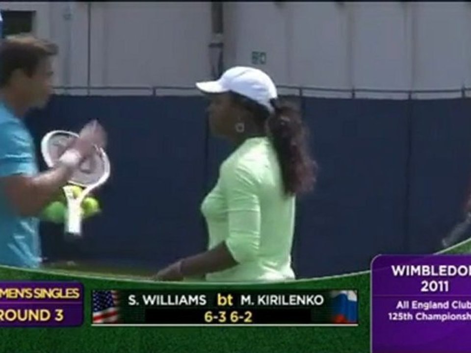 Wimbledon - Serena Williams weiter überzeugend