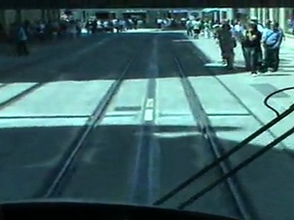 inauguration du nouveau tramway  d angers