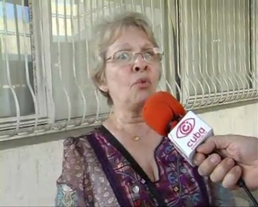 Vilma Suárez, de la Asociación Les enfants de Cuba (Marsella, Francia)