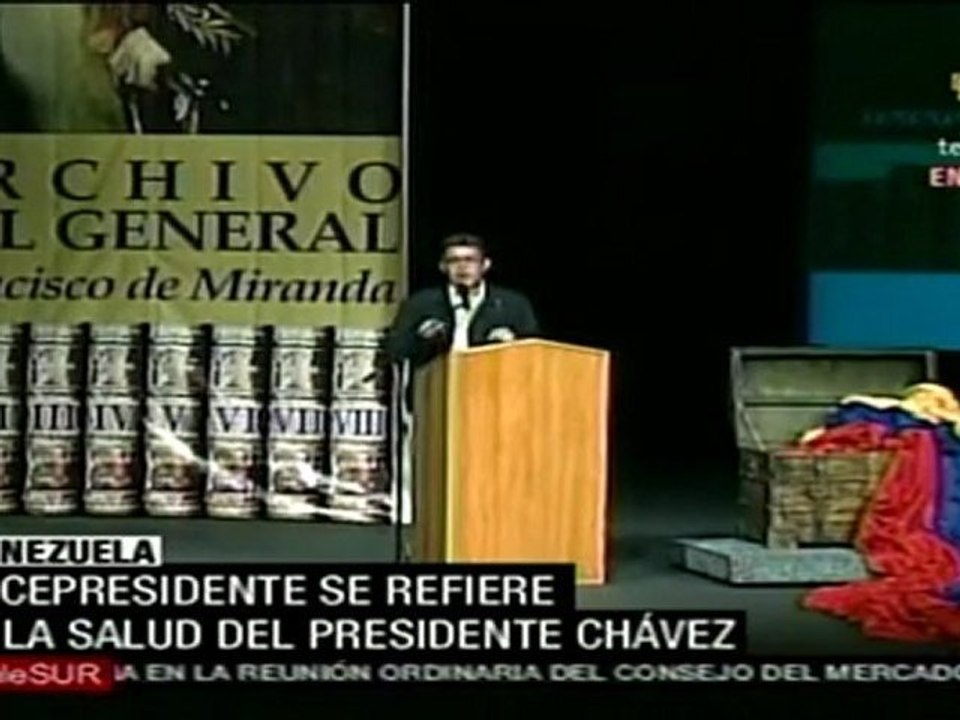 Elías Jaua destaca recuperación de presidente Chávez