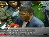 Ministros venezolanos verifican datos gran Misión Vivienda