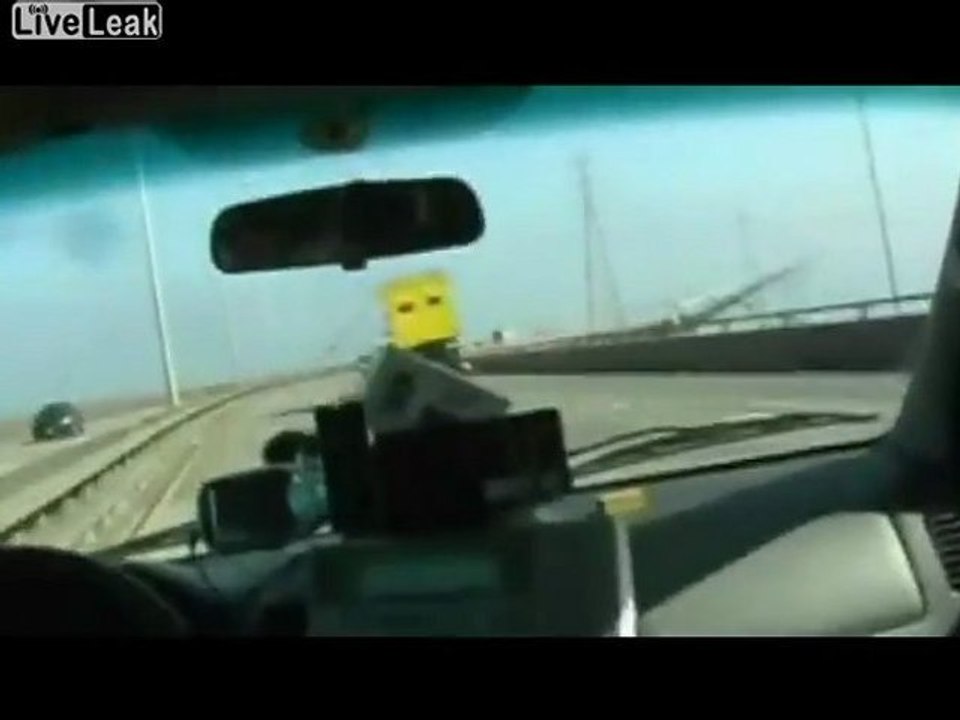 Car Schlepper Hat Close Call