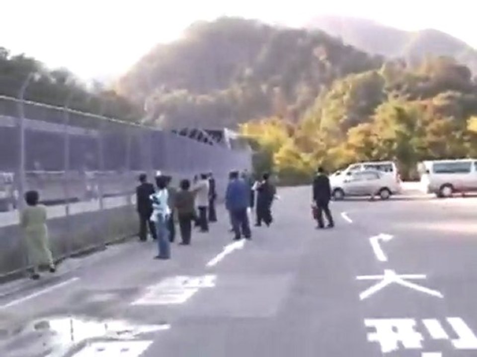 Japanische Train Goes 300 MPH