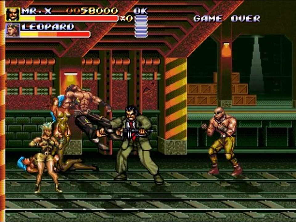 Survival Mr. X 01 (round 03) Score: 65 490 Streets Of Rage Remake