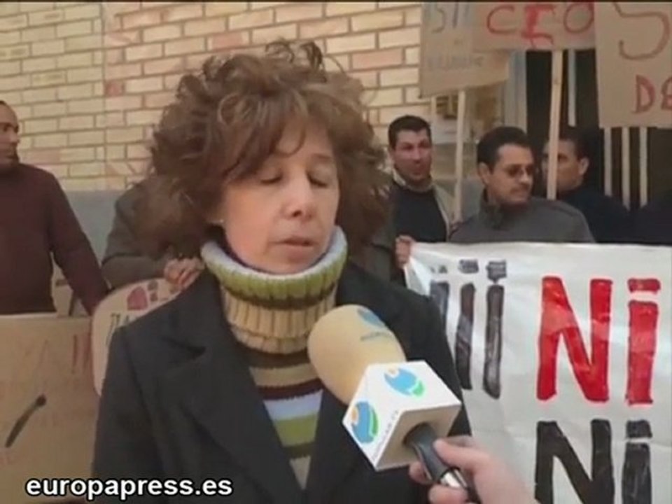 Protestan para evitar ser desahuciados