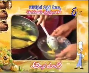 Abhiruchi - Recipes - Alasandalu Kura, Senaga Pappu Payasam & Coconut Custard Halwa - 03
