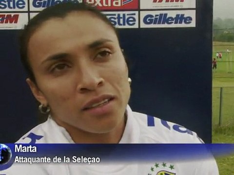 Brésil: l'équipe de football féminin se prépare à aller loin