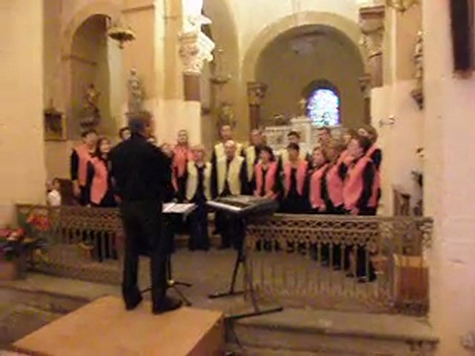 Concert Choeur "Entre Nôtes "à Cellule.......