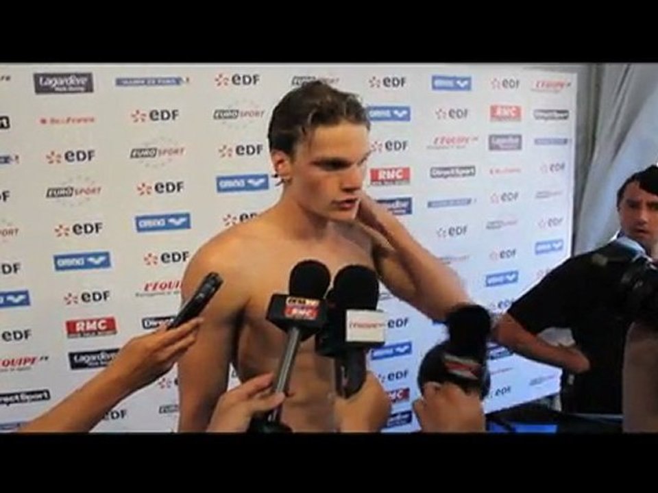 Open EDF 2011 : Yannick Agnel marque les esprits !