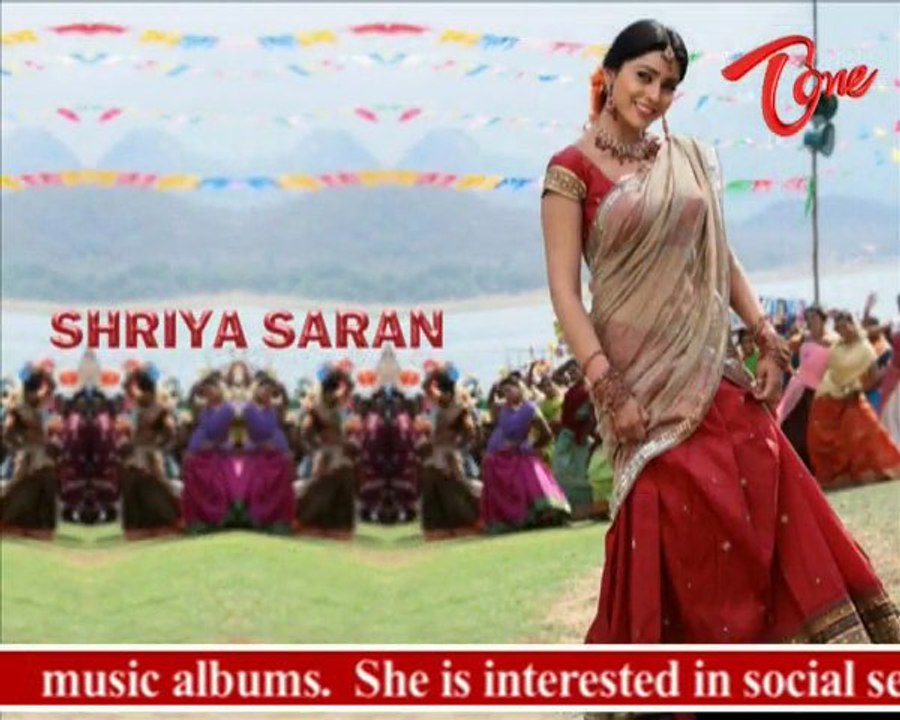 SHRIYA SARAN IS NEW AGE INDIAN ACTRESS